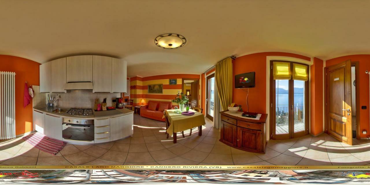 קנרו ריביירה Casale Fe-Wo - Appartamenti Con Vista Lago מראה חיצוני תמונה